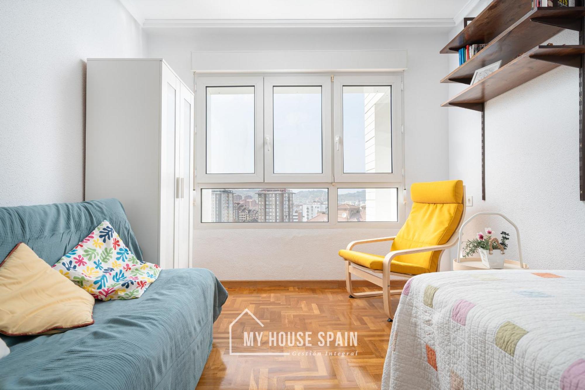 Myhousespain - Luminoso Piso Junto Al Centro Gijón Dış mekan fotoğraf